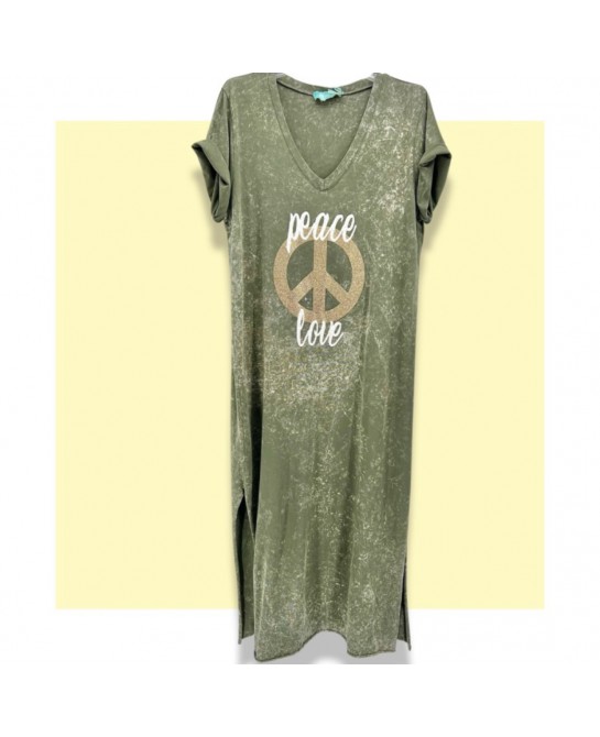 Robe Peace&Love April vintage